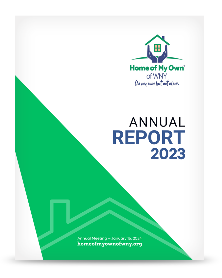 Home of My Own Annual Report Cover